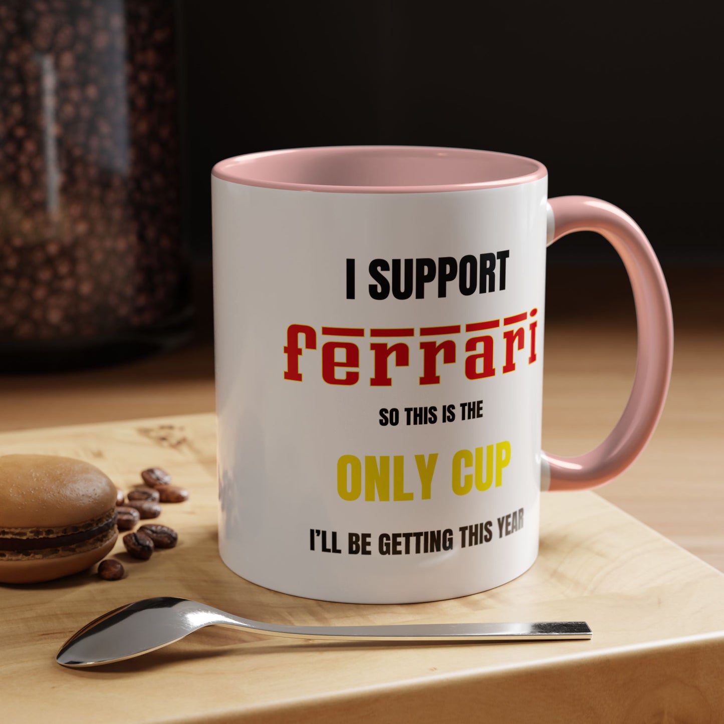 Ferrari F1 Funny Novelty Mug