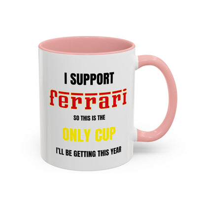 Ferrari F1 Funny Novelty Mug