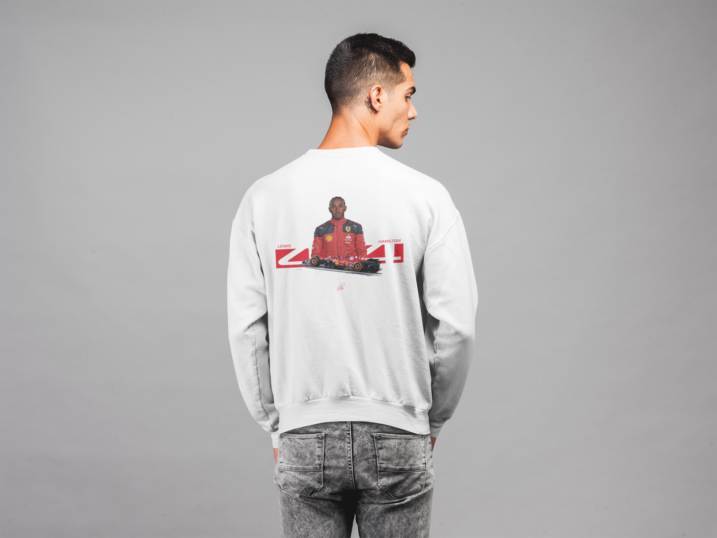 Hamilton Ferrari F1 Sweatshirt