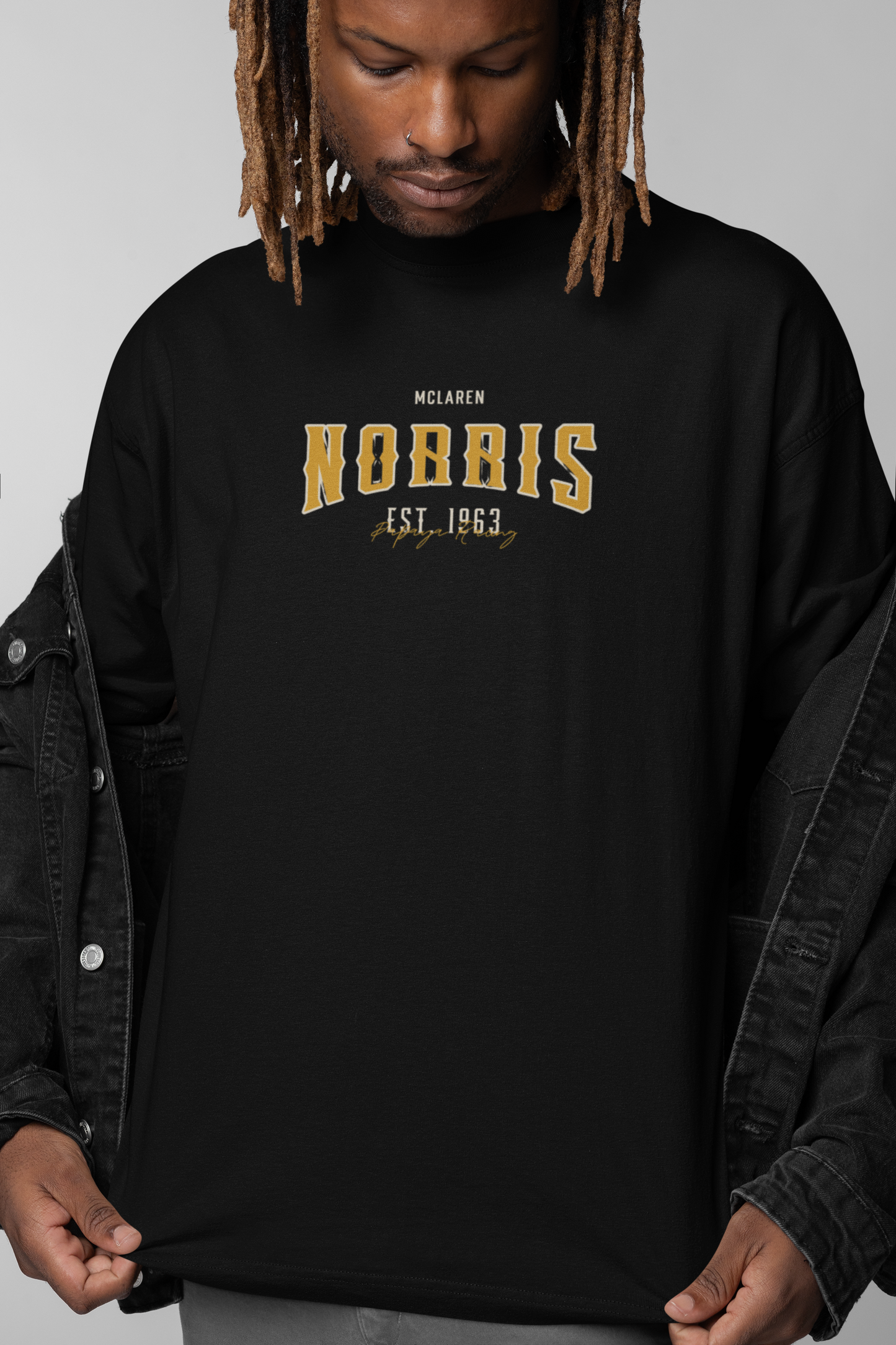 Norris Varsity Style F1 T-Shirt