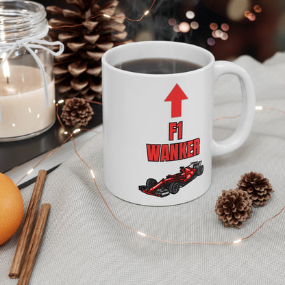 Funny F1 Wanker Mug