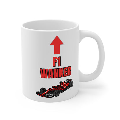 Funny F1 Wanker Mug