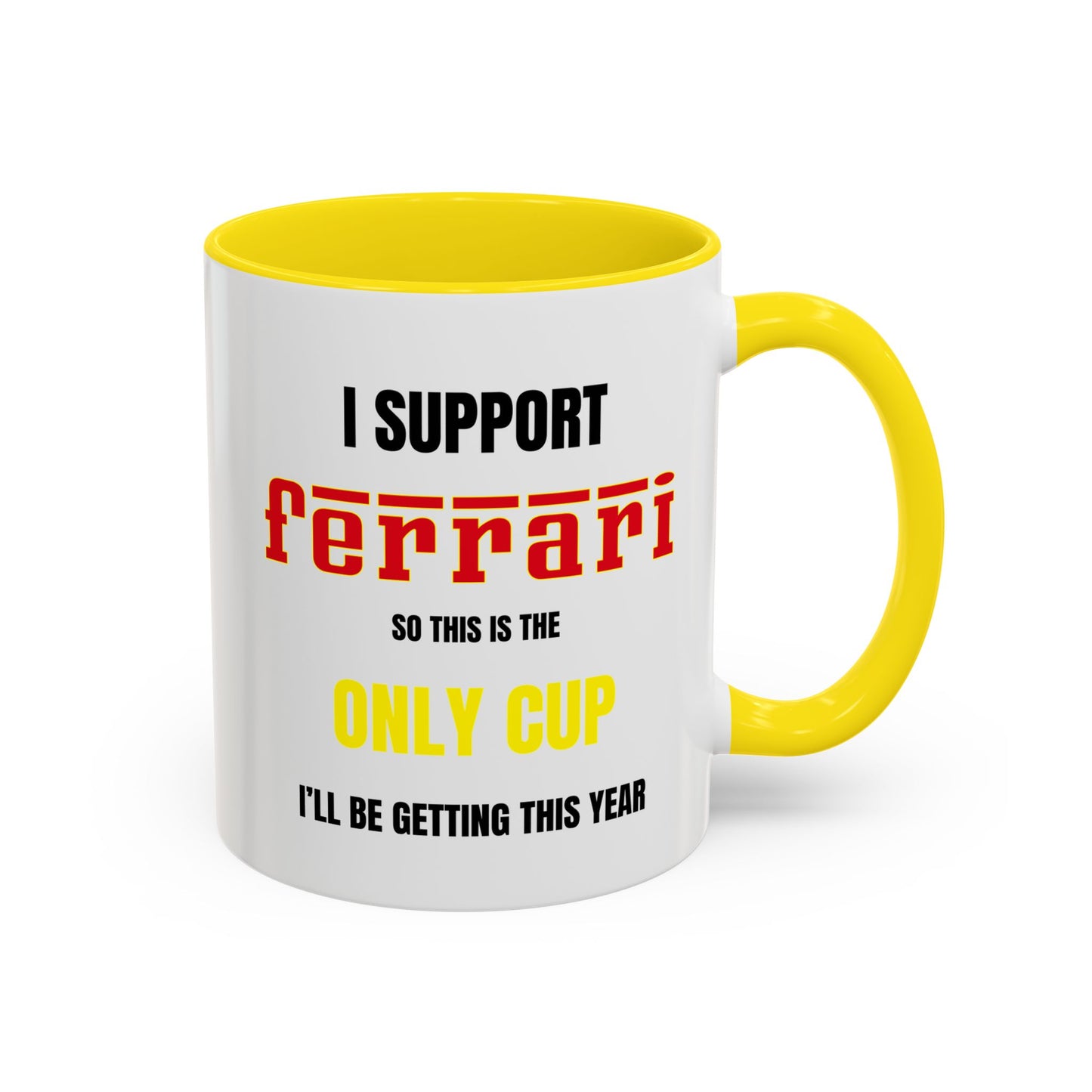 Ferrari F1 Funny Novelty Mug