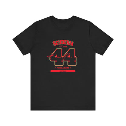 Hamilton Ferrari Varsity Style F1 T-Shirt