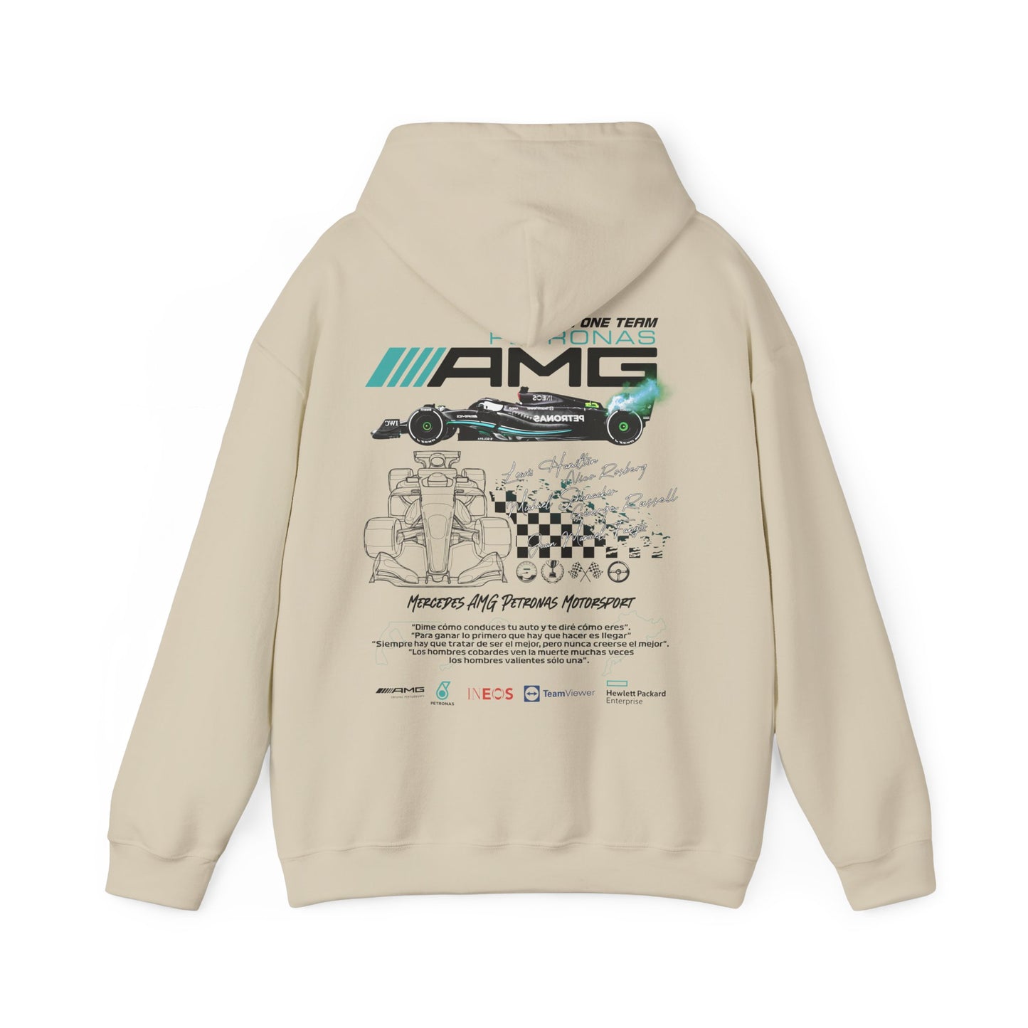 Mercedes F1 Graphic Hoodie